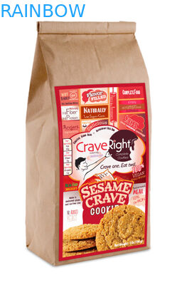 Laço personalizado janela da lata dos sacos de papel do espaço livre de Brown para o empacotamento de alimento