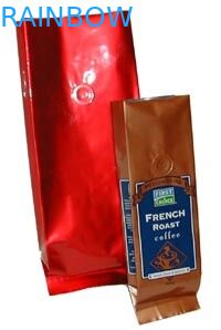 Saquinhos de chá inferiores laminados do reforço que empacotam o revestimento matte impresso colorido Ziplock