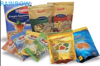 Levante-se os saquinhos de chá que empacotam o revestimento lustroso laminado com zíper/janela