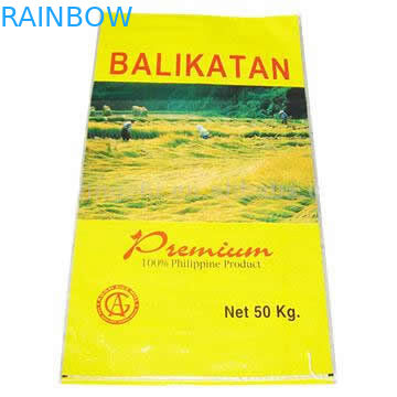 O empacotamento plástico laminado do alimento amarelo ensaca a impressão feita sob encomenda do selo 3 lateral