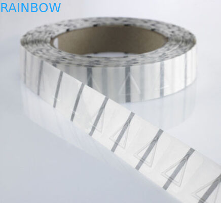 A luva clara reciclável do psiquiatra do triângulo etiqueta o aviso tátil para Blindman/etiquetas