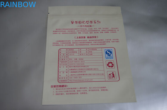 Saquinho de chá feito sob encomenda liso da folha de alumínio que empacota para o chá de Rosa do francês