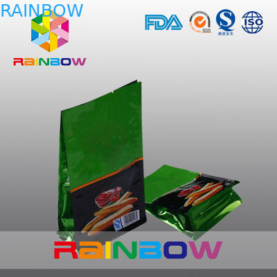 Sacos Resealable do petisco da parte inferior lisa com figura dos desenhos animados para crianças