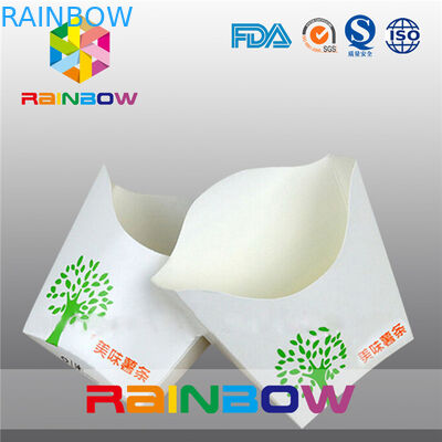 Dobre abaixo das batatas fritas pequenas que empacotam a caixa recicl, Eco amigável