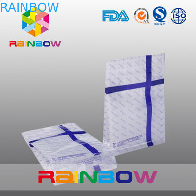 Malotes plásticos impressos Gravure de parte inferior lisa que empacotam Resealing Ziplock do produto comestível