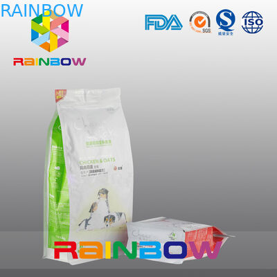 Umidade - malote dos alimentos para animais de estimação do reforço da parte inferior lisa da prova/saco empacotamento de alimento para cães