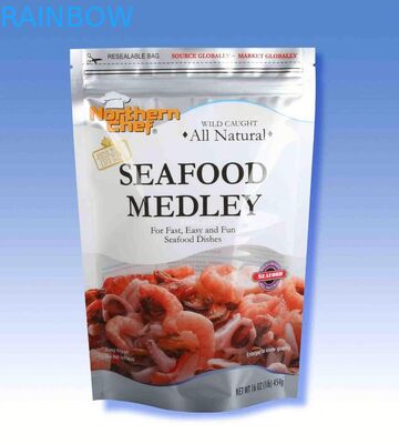 Malote de protecção seco Sealable da folha de alumínio de produto comestível do saco do malote do calor para suplementos