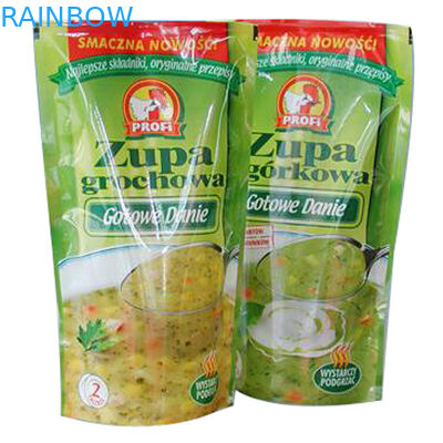 O selo de vácuo do alimento da isolação da folha de alumínio ensaca o malote da retorta com o zíper para suplementos