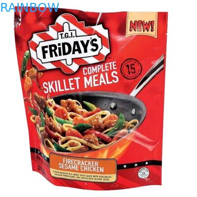 O selo de vácuo do alimento da isolação da folha de alumínio ensaca o malote da retorta com o zíper para suplementos