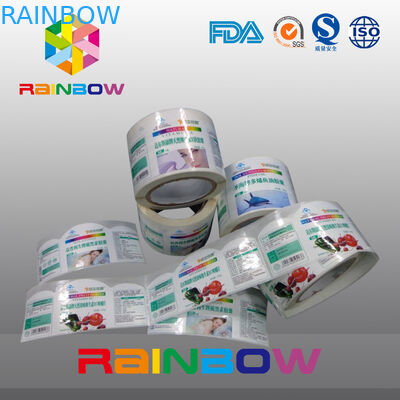 Etiqueta plástica impressa soldadura térmica do psiquiatra das etiquetas da luva do psiquiatra/PVC que funde para a garrafa