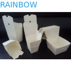 Uma caixa de papel para o macarronete que empacota, caixa de papel do uso do tempo para o alimento chinês