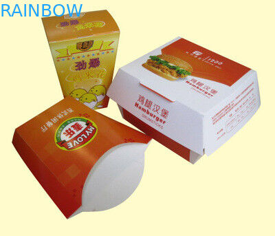 Remova a caixa de papel para fritadas de Friench/pacotes galinha de Hamburgo e de pipoca