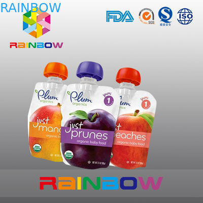 Levante-se o malote do bico para o saco do bico do mel/geléia/saco líquido da embalagem