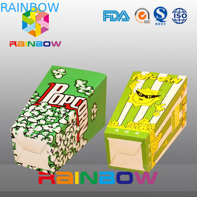 Projeto original sacos de papel personalizados, sacos de papel da pipoca de América