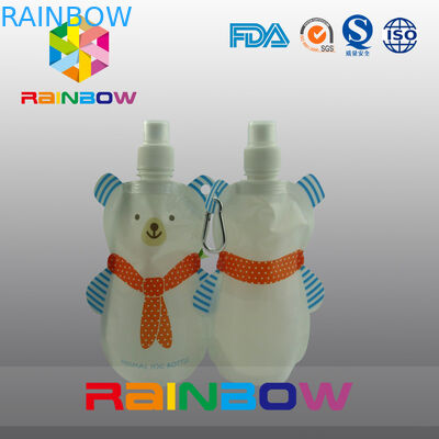 malote do bico do comida para bebê de 140ml 200ml re-Sequeezed com zíper dobro