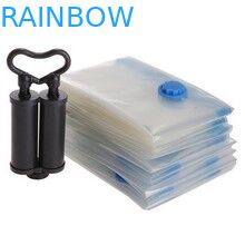 Limpe sacos do armazenamento do selo de ar/sacos poupança do espaço para as edredões, o fundamento e a roupa