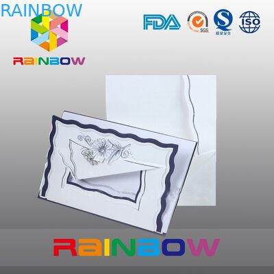 Cartão de papel personalizado da arte para convites do cumprimento/casamento do Natal