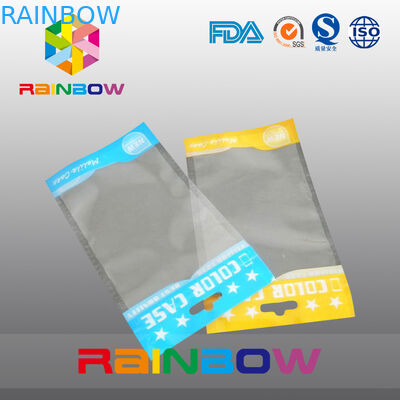 Sacos autoadesivos da cabeça do opp do selo, sacos de empacotamento dos artigos de papelaria plásticos claros