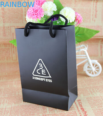 Sacos de papel verdes projetados de Kraft com o saco de empacotamento do chá do punho do algodão