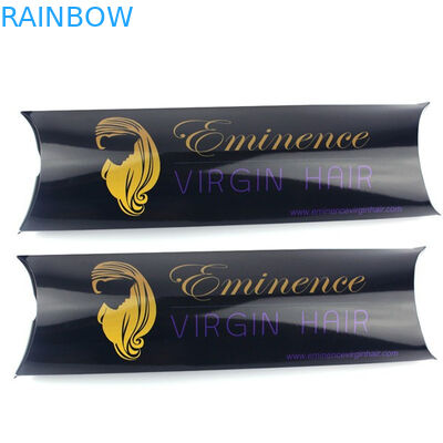 Caixa de papel impressa costume que empacota, caixa de papel da extensão do cabelo da extensão do cabelo