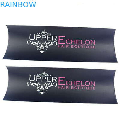 Caixa de papel impressa costume que empacota, caixa de papel da extensão do cabelo da extensão do cabelo