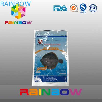 O malote dos alimentos para animais de estimação da folha de alumínio 1kg que levanta-se com isca de pesca do zíper ensaca