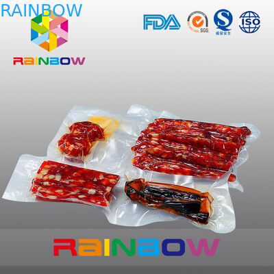 O selo de vácuo plástico do alimento ensaca/o empacotamento do armazenamento alimento do vácuo