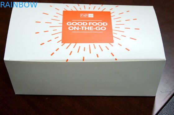 A caixa de papel da cor bonita que empacota para o presente/personalizou a caixa de papel de dobramento da cópia