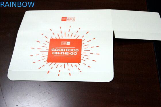 A caixa de papel da cor bonita que empacota para o presente/personalizou a caixa de papel de dobramento da cópia