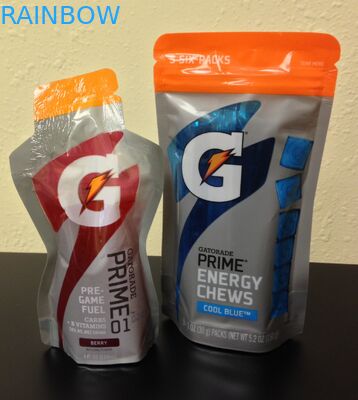 O logotipo imprimiu o malote plástico para as mastigações da energia que empacotam o malote/malote laminado OEM