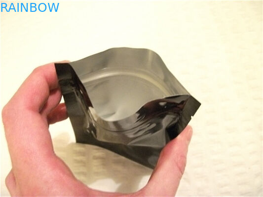 Saco Ziplock Unprinted lustroso de Mylar de 10 x 15 planícies para as cápsulas que empacotam o malote com Ziplock