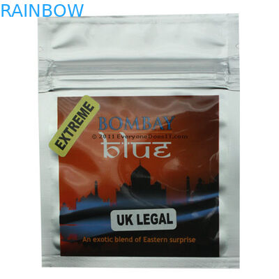 O pó/comprimidos químicos de Reseach ensaca, Foil o saco de empacotamento do incenso erval com etiqueta impressa