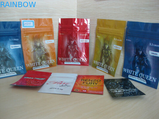 O empacotamento erval Ziplock do incenso da folha de alumínio/tabaco sem fumaça/tabaco de mastigação ensaca