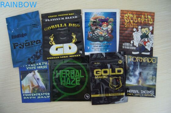 Pesquise o saquinho do comprimido/o saco pó da pesquisa/malote erval do incenso com zíper