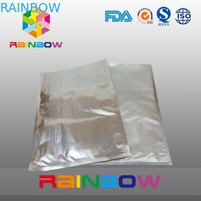 O selo de vácuo do alimento do aferidor da folha de Mylar ensaca o malote de alumínio de prata do pacote do armazenamento