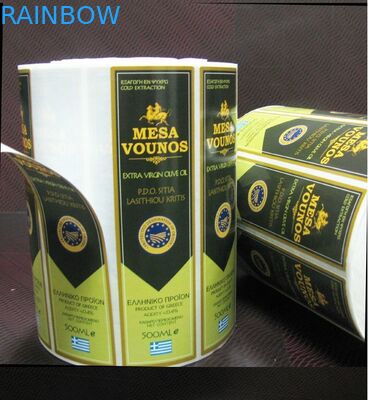 O carimbo quente projeta a etiqueta da garrafa da etiqueta do vinho tinto/marca própria