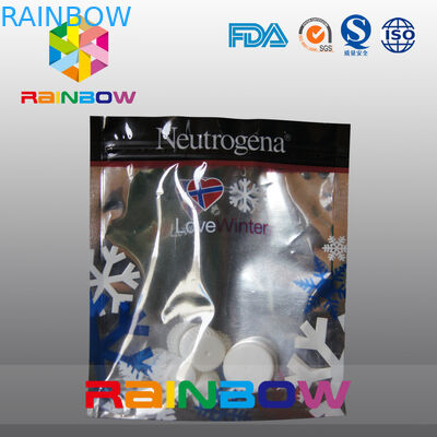 Parte traseira da névoa do corpo & da folha de alumínio da loção e malote cosmético dianteiro Doypack do espaço livre