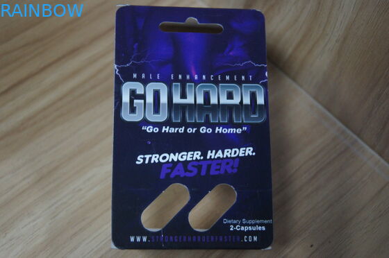 Bloco de bolha recicl que empacota para a cápsula sexual masculina do realce de HD