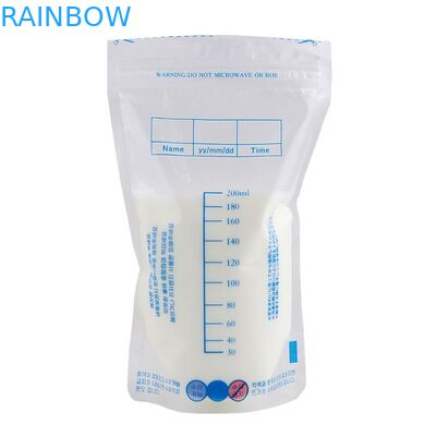 Malote do empacotamento de leite materno & malote Ziplock do leite materno de Doule do anti escape para a mamã