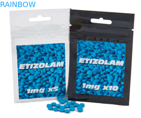 Malote da folha de alumínio que empacota para pelotas de Etizolam com furo do cair, tisana Reclosable do incenso de Doypack que pacakging