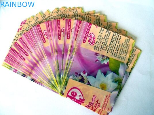 Eco - etiquetas amigáveis da luva do psiquiatra para envoltório do psiquiatra do PVC/ANIMAL DE ESTIMAÇÃO da garrafa do champô