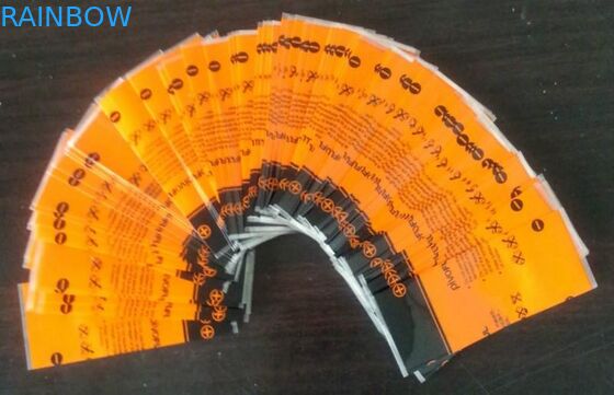 A indústria de bebidas imprimiu a etiqueta plástica do psiquiatra das etiquetas da luva do psiquiatra para a forma Bottole