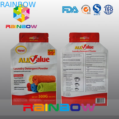 Personalizado imprimindo o saco do empacotamento plástico para o pó do detergente para a roupa 500g/pó de lavagem