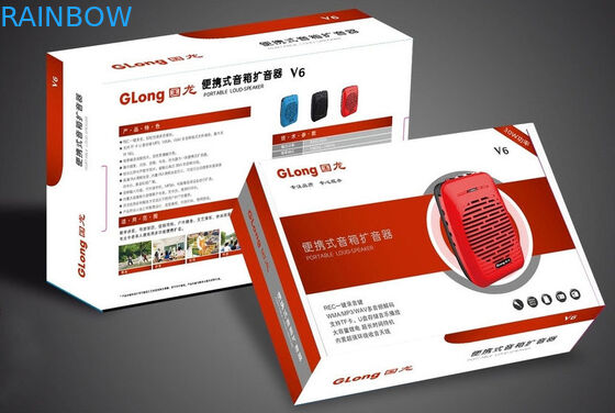 Caixa de embalagem ondulada de papel impressa cor do transporte para o dispositivo eletrônico