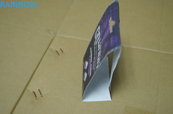 Caixa de papel da mamba vermelha para o empacotamento masculino dos comprimidos/cartão do realce do sexo