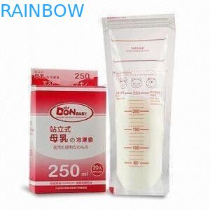 Malotes plásticos feito-à-medida que empacotam, saco do armazenamento do leite materno