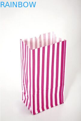 Os sacos de papel personalizados de Kraft do logotipo levam embora o fast food/pão/saco de compras