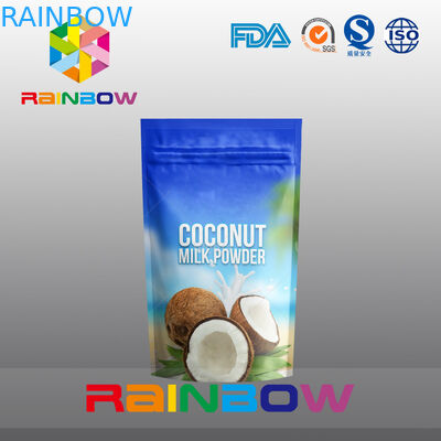 Pó do colagénio/malote puro da folha de alumínio de pó de leite da cabra que empacota com zíper