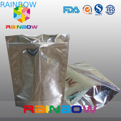 Levante-se o malote da folha que empacota para o pó nutritivo orgânico do pó 200g do Chlorella