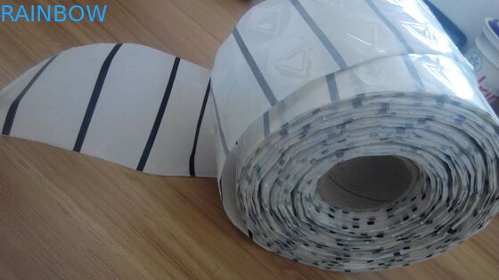 Etiquetas táteis feitas sob encomenda da luva do psiquiatra da etiqueta de advertência de homem cego com rolo para a garrafa